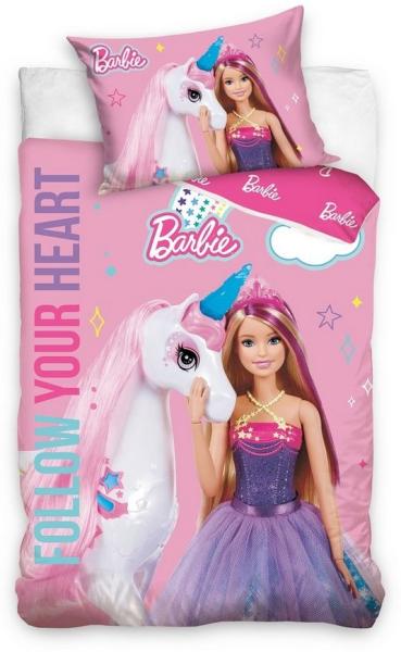 Mattel® Babybettwäsche Barbie Babybettwäsche 100 x 135 cm