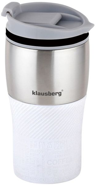 Klausberg Klausberg Thermobecher 320ml weiß KB7627