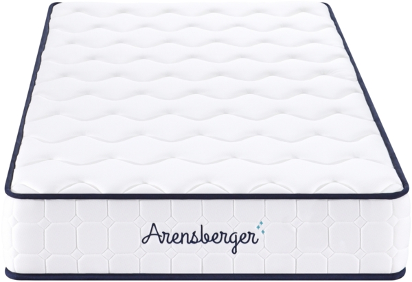 Arensberger LENA Federkernmatratze mit Memoryschaum | 140x200cm Höhe 21cm | Härtegrad H3| HR Taschenfederkern Matratze | Rollmatratze Bild 7