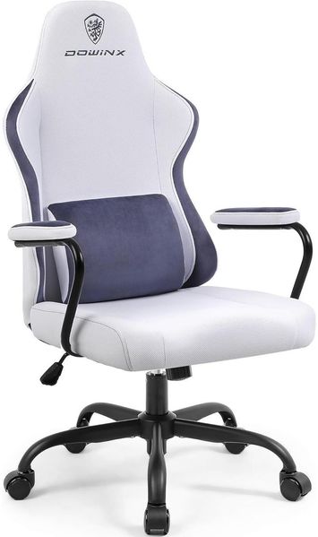Dowinx Gaming Stuhl Erwachsene Kinder Ergonomisch Lendenwirbelstütze Bürostuhl