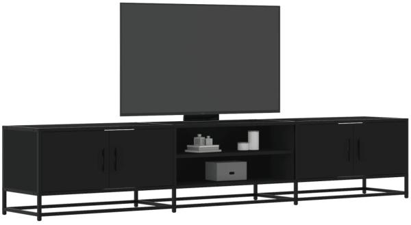 vidaXL TV-Schrank Schwarz 210x35x41 cm Holzwerkstoff 3300780