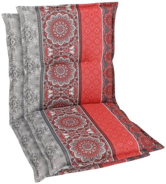 GO-DE Sesselauflage Niederlehner, (Set, 2 St)