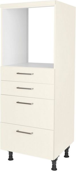 nobilia® Herdumbauschrank "Touch", mit Schubkästen und Auszügen, vormontiert, Breite/Höhe: 60/167,8 cm