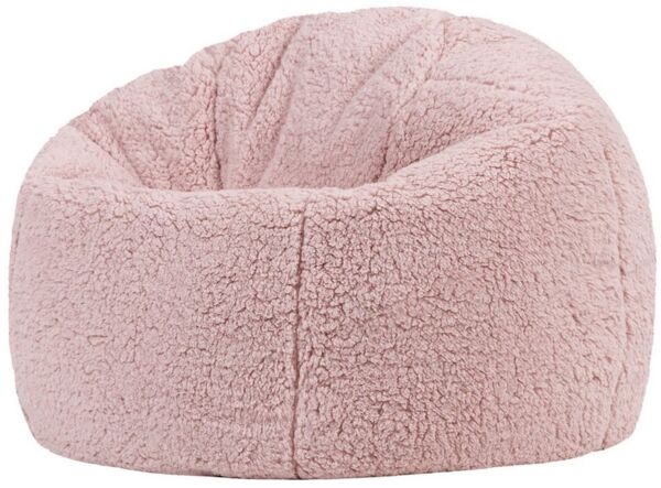 icon Sitzsack Kinder aus Fleece Flauschig „Natalia“, 80x45cm, Made in Germany, für Kinderzimmer