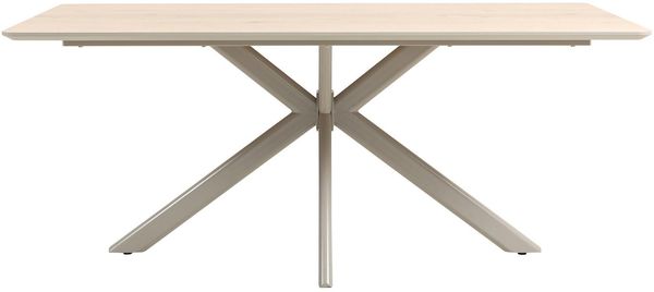 Duo Collection Esstisch Tisch Livia (1-St), Melaminbeschichtung, Cashmere Farben