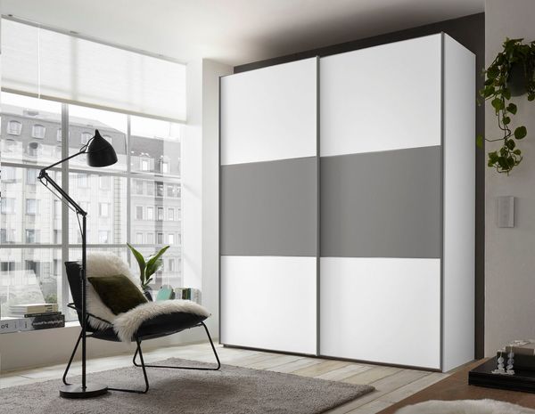 STAUD Schwebetürenschrank Includo, Made in Germany Mit vier verschiedenen Ausstattungsvarianten