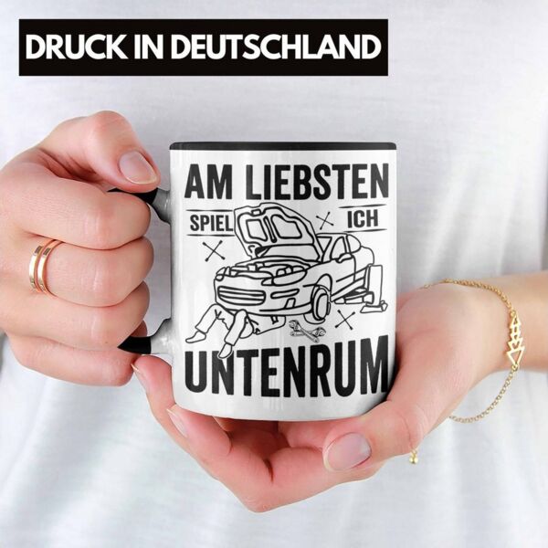 Trendation Tasse KFZ Mechaniker Tasse Geschenk Spruch Männer KFZ Mechatroniker Geschenk
