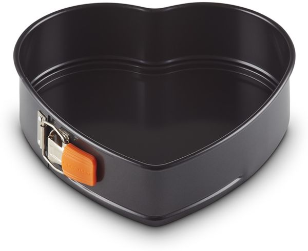 Le Creuset Herz-Springform 25 cm - Schwarz