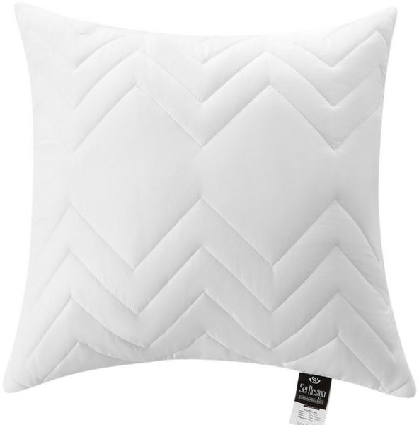 SEI Design Microfaserkissen Mikrofaser 40x40 - NORDIC Collection, Füllung: Polyester, Bezug: Microfaser, Seitenschläfer, Rückenschläfer, Bauchschläfer, 95°C waschbar