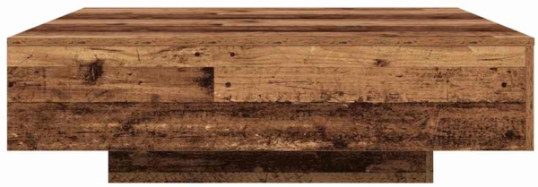vidaXL Couchtisch Altholz 100 x 100 x 31 cm Holzwerkstoff 863006 Bild 5