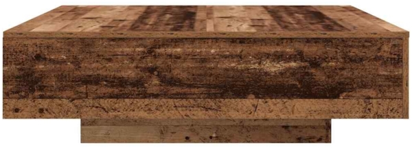 vidaXL Couchtisch Altholz 100 x 100 x 31 cm Holzwerkstoff 863006 Bild 6