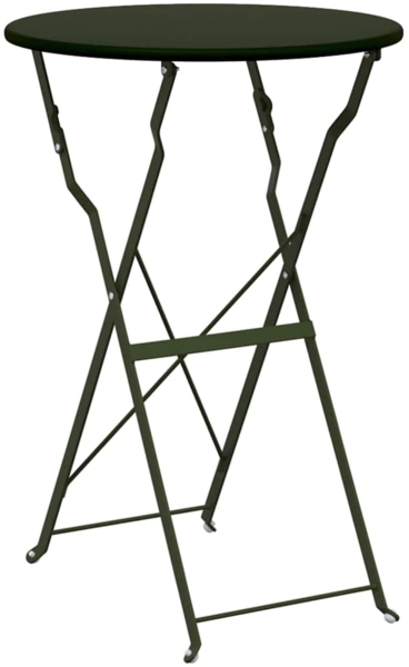 vidaXL Bistrotisch Dunkelgrün Ø50x71 cm Pulverbeschichteter Stahl 42002961 Bild 1