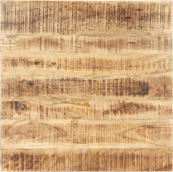 vidaXL Tischplatte Massivholz Mango 15-16 mm 80x80 cm 286019