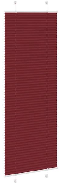 vidaXL Plissee Bordeauxrot 70x200 cm Stoffbreite 69,4 cm Polyester 4015256 Bild 3