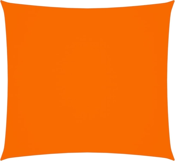 vidaXL Sonnensegel Oxford-Gewebe Quadratisch 4,5x4,5 m Orange 135690