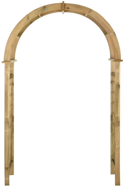 vidaXL Gartenbogen Grün Kiefernholz Imprägniert 43256