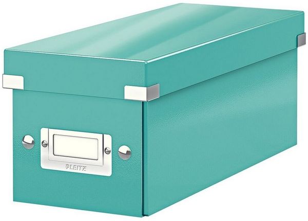Leitz Ablagebox Click & Store CD eisblau