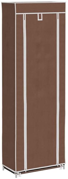Schuhschrank, Schuhkipper für Flur, modern 8 Schicht 57 x29 x162 cm Braun