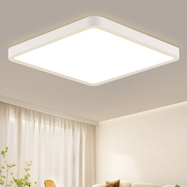 Nettlife LED Deckenleuchte Pannel zimmer Flach 23cm Flurlampe Deckenlampe, LED fest integriert, Warmweiß