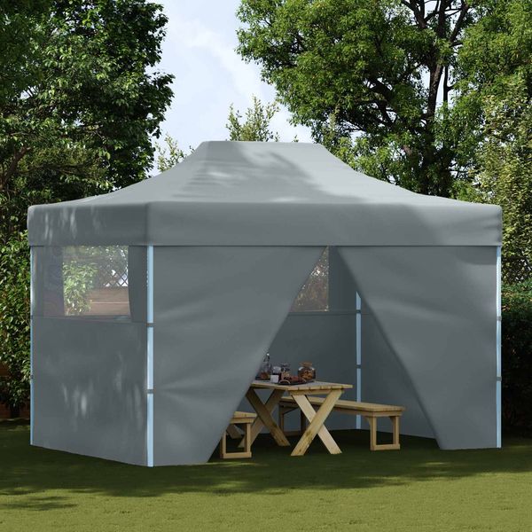vidaXL Party-Zelt Anthrazit 291 x 431 x 315 cm Oxford-Stoff 42023631