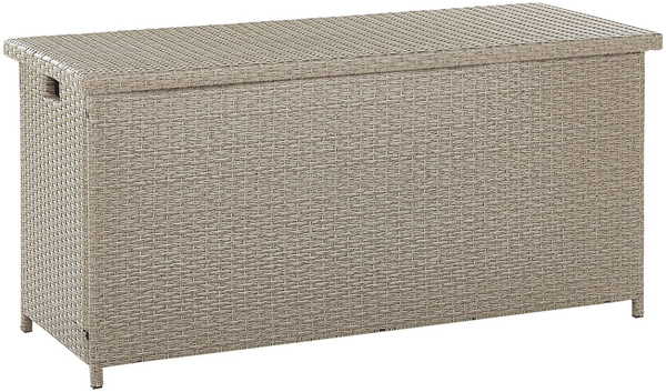 Aufbewahrungsbox MODENA 126 cm 46 cm Taupe Bild 4