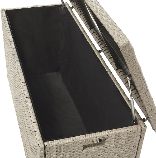 Aufbewahrungsbox MODENA 126 cm 46 cm Taupe Bild 5