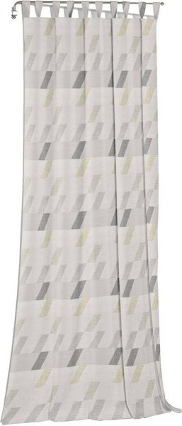 Wirth Vorhang Bray (1 St), Schlaufen, blickdicht, Jacquard