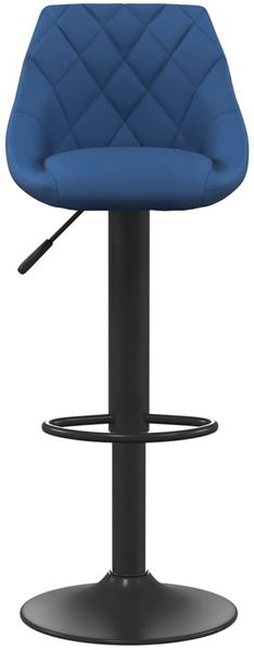 vidaXL Barhocker 2 Stk. Blau Samt 335353 Bild 4