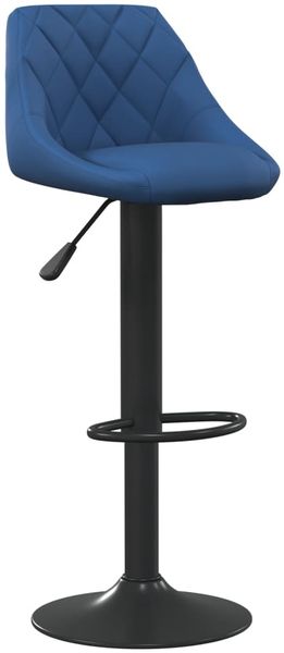 vidaXL Barhocker 2 Stk. Blau Samt 335353 Bild 3