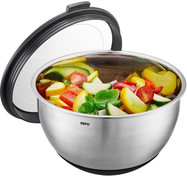 Gefu Muovo Edelstahl-Schüssel 20 cm