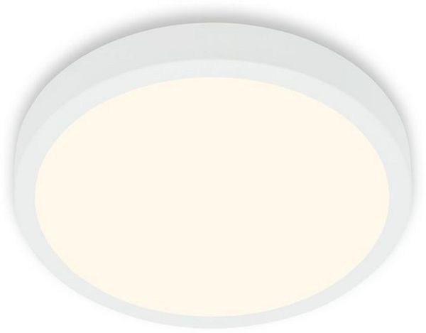 Di-Ka LED Aufbauleuchte Runa weiß Ø 28cm