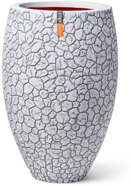 Capi Vase Clay Elegant Deluxe 50x72 cm Elfenbeinfarben 429066