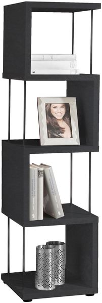 Regal Elga 33x33x126 Bücherregal Standregal schwarzstahl 14820