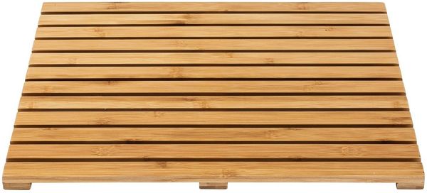 Plattform Wenko 24610100 50x50 cm Innen/Außenbereich Bambus