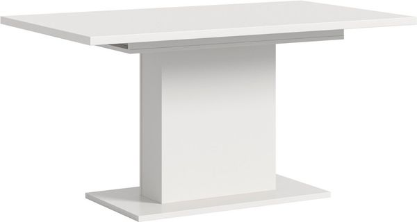 Home affaire Esstisch Motus, ausziehbar 150 -190 cm, inklusive 40 cm Einlegeplatte (Set, 1-St), Säulengestell mit Bodenplatte, Tisch, Küchentisch, Esszimmer, Küche
