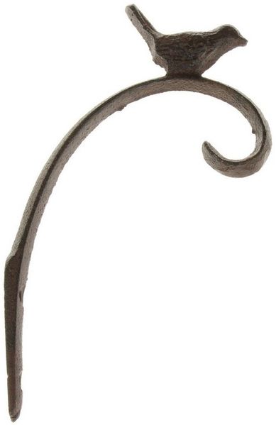 Macosa Home Wandhaken für Blumenampel Laterne etc. Metall mit Vogel Deko, Blumenampel, Dekorationen, Vogelhäuser, Laternen