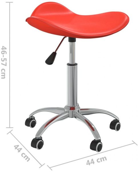 vidaXL Bürostuhl Rot Kunstleder 3088557 Bild 14