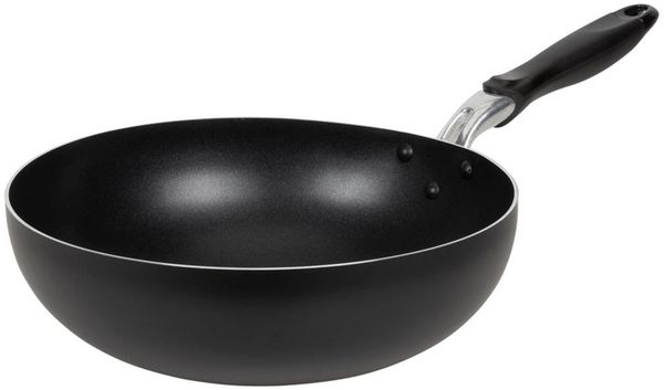 RESTO Kitchenware Wok Antares, Bratpfanne antihaftbeschichtet und spülmaschinenfest, Aluminium (1-tlg), Induktion, für alle Herdarten geeignet
