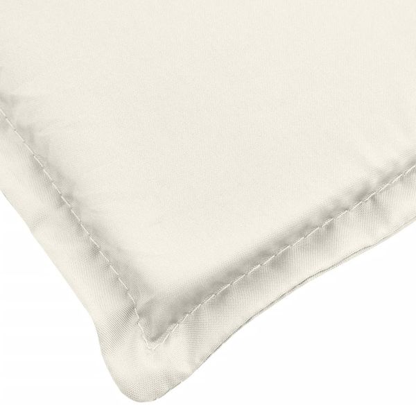 vidaXL Sonnenliegen-Auflage, Melange Creme, 200 x 60 x 4 cm Bild 6