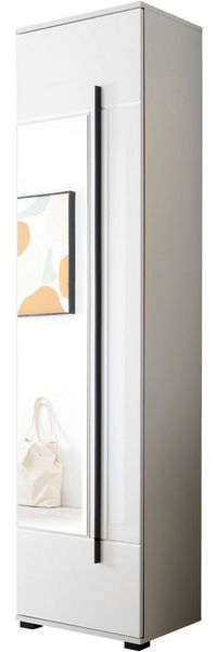 Home affaire Garderobenschrank Cantara, moderner Schrank, Schuhschrank mit Stauraum ausreichend Stauraum, vielseitig einsetzbar, mit Spiegel, 50 cm breit