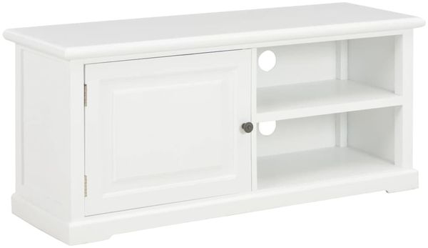vidaXL TV-Schrank Weiß 90x30x40 cm Holz 249878