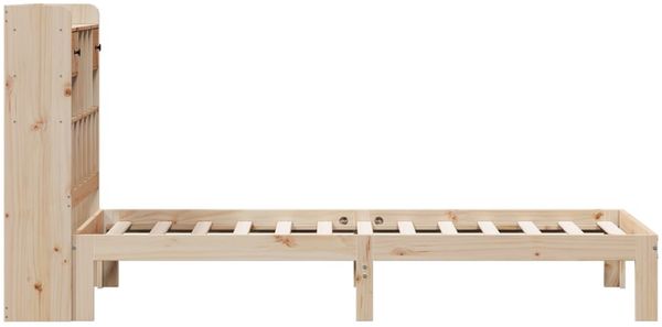 vidaXL Massivholzbett mit Regal ohne Matratze 90x190 cm Kiefer 3322587 Bild 5