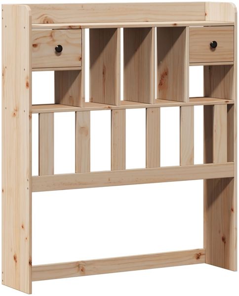vidaXL Massivholzbett mit Regal ohne Matratze 90x190 cm Kiefer 3322587 Bild 7