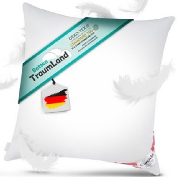 Canada Daunenkissen Canada Daunenkissen Plus Medium, Füllung: 100% Daune, Canada Banderole, schönes Kuschelkissen Bild 6