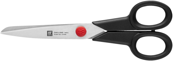 Zwilling Haushaltsschere TWIN L, (1-tlg), Rostfreier Spezialstahl, Ergonomisch, 25 cm, schwarz
