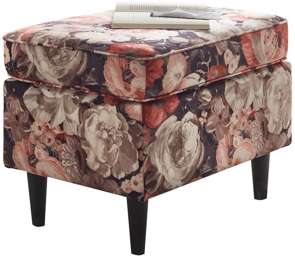 Hocker Ophelia / Olivia, 63 x 43 x 42 cm
