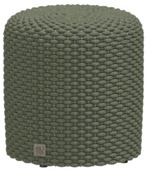 4Seasons Muffin Rope Pouf rund 40 cm Grün