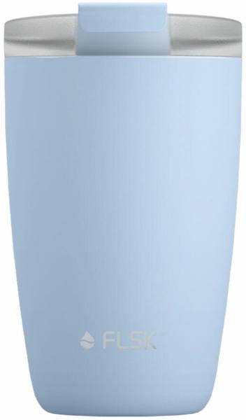 FLSK CUP 'Coffee To Go-Becher' Thermobecher, Edelstahl, hellblau, 350 ml