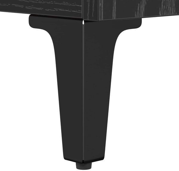 vidaXL Schuhschrank mit Regal Schwarz Eichen-Optik 102 x 36 x 60 cm 881044 Bild 10