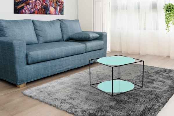 Beistelltisch Cody 110 Grün / Schwarz Bild 2